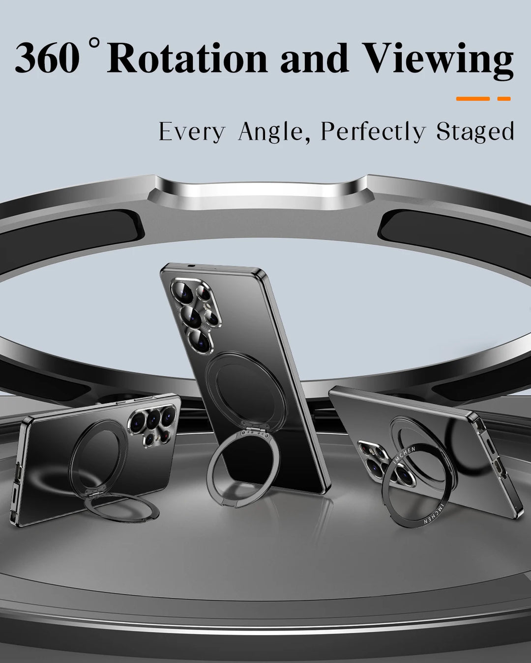 Mobiltelefon Brakett 360° Roterende Funksjonalitet 5