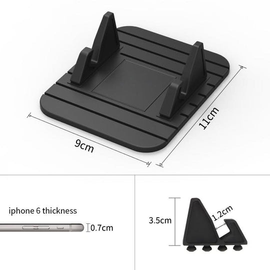 Mobiltelefonholder for Bil Med Sikkert Grep Kompakt Design 3