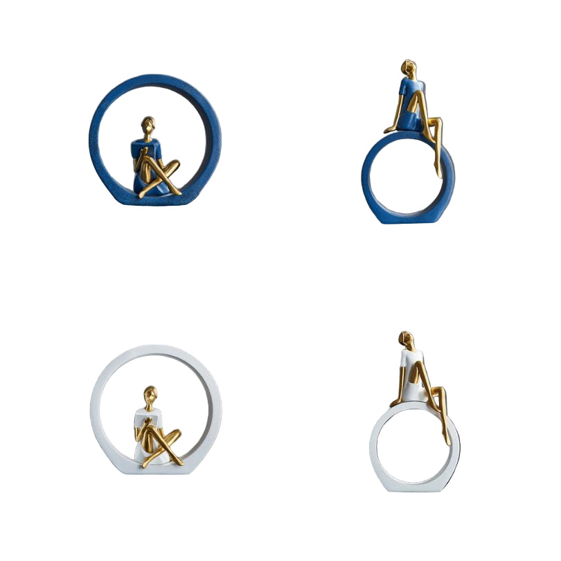 Moderne Abstrakt Pynt for Kontor og Hjem 0