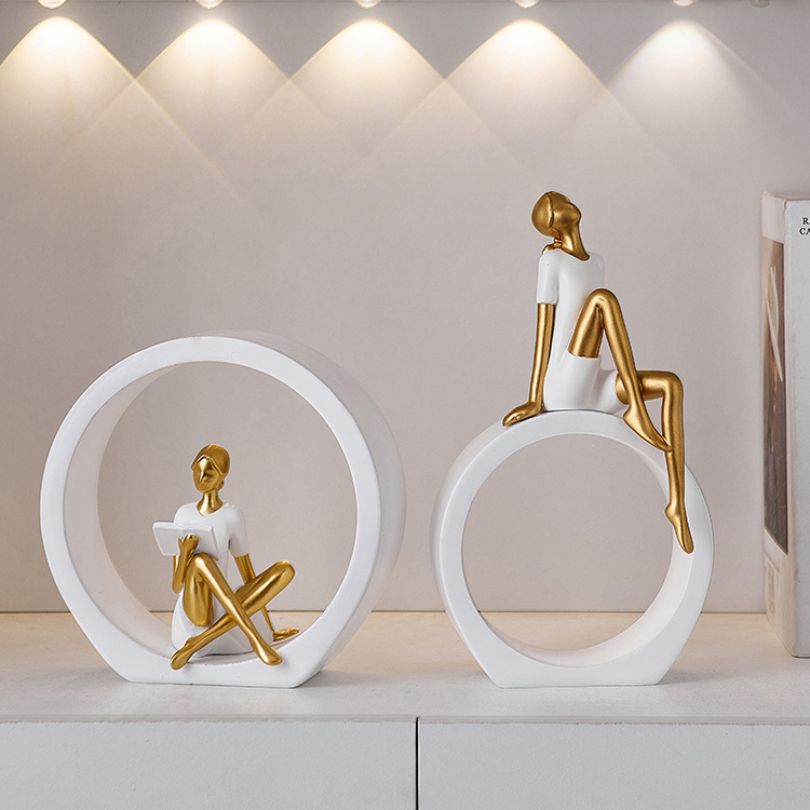 Moderne Abstrakt Pynt for Kontor og Hjem 1