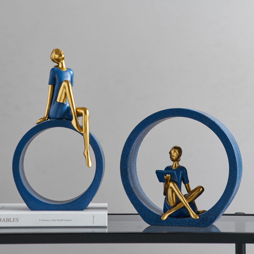 Moderne Abstrakt Pynt for Kontor og Hjem 2