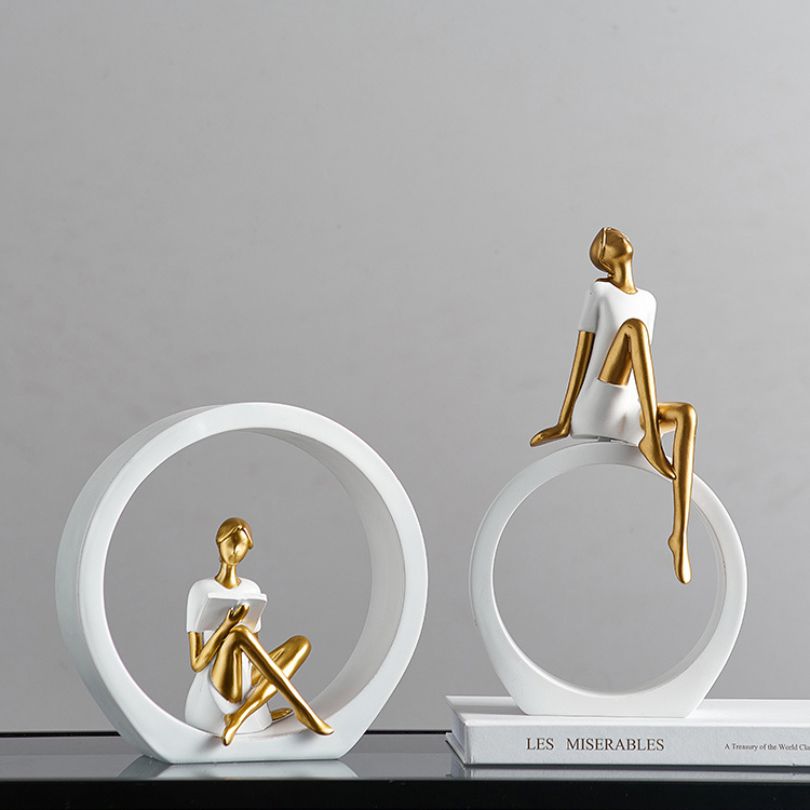 Moderne Abstrakt Pynt for Kontor og Hjem 3