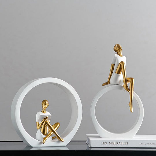 Moderne Abstrakt Pynt for Kontor og Hjem 3