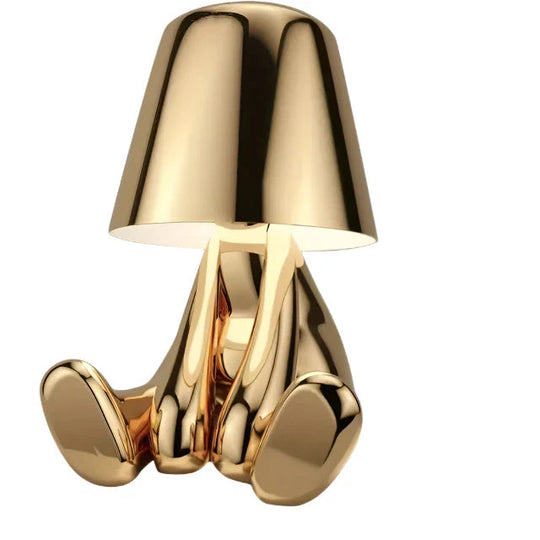Moderne Bordlampe i Skulpturstil 0