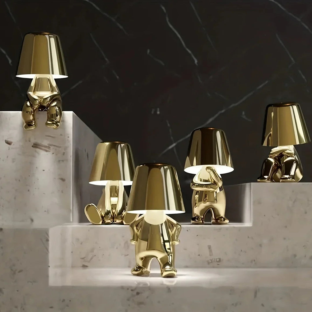 Moderne Bordlampe i Skulpturstil 2