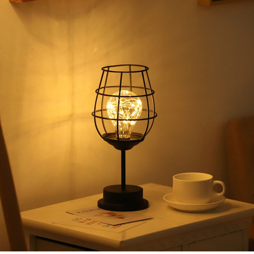 Moderne Bordlampe i Svart Design 2