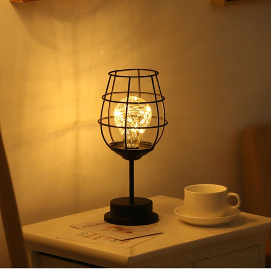 Moderne Bordlampe i Svart Design 2