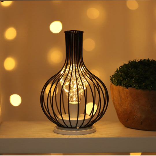 Moderne Bordlampe i Svart Design 5