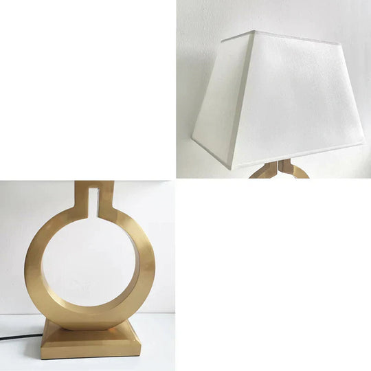 Moderne Bordlampe med Geometrisk Design til Stue og Soverom 4