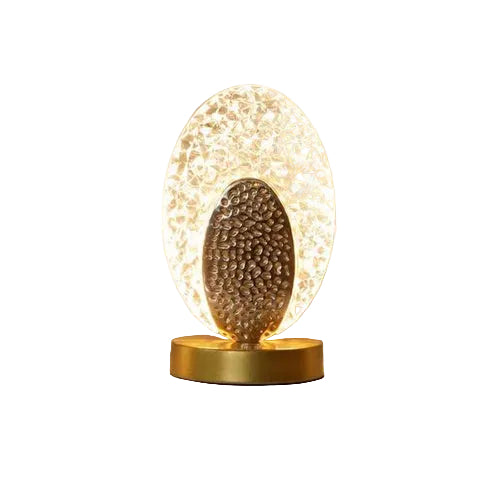 Moderne Bordlampe med Påfugldesign 0