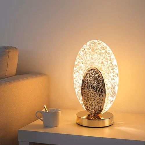 Moderne Bordlampe med Påfugldesign 5