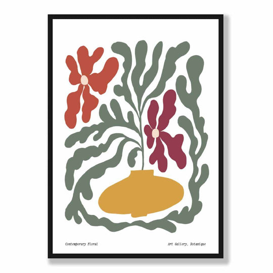 Moderne Botanisk Plakat Boho Stil 5