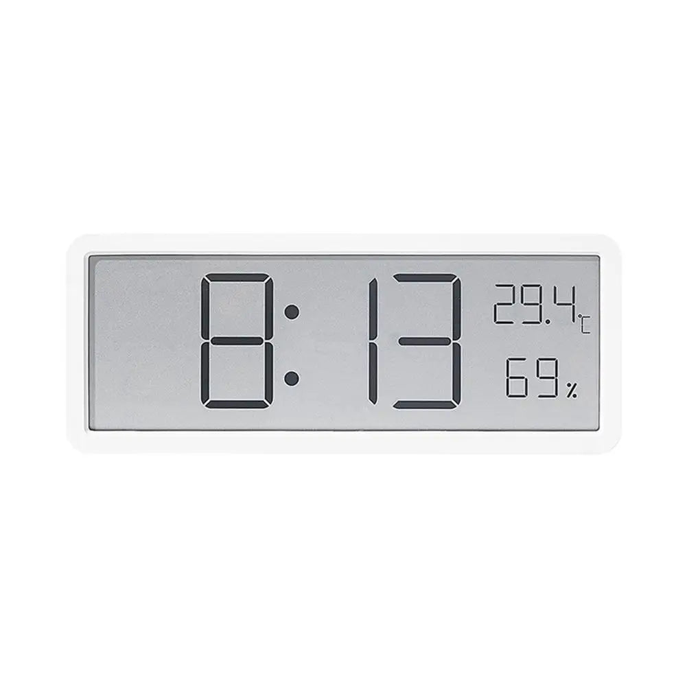 Moderne Digital Veggklokke med LED-skjerm og Sensorer 0