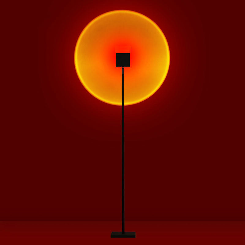 Moderne Gulvlampe med Fargeprojektor 0