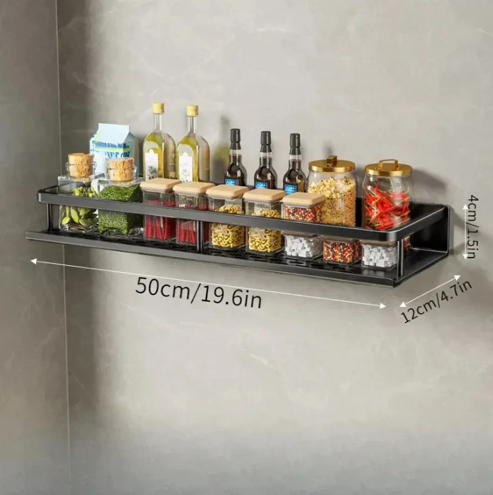 Moderne Kjøkkenhylle med Plassbesparende Design 10