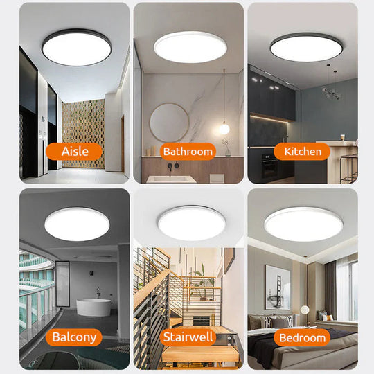 Moderne LED-taklampe for Spisestue 8