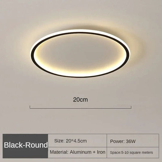Moderne LED-taklampe i Skandinavisk Stil 5