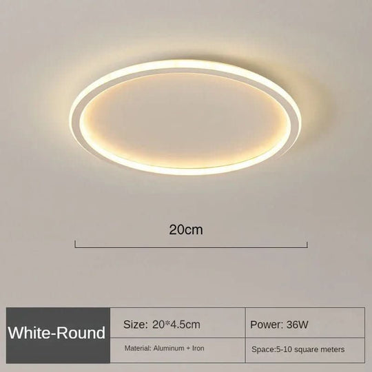 Moderne LED-taklampe i Skandinavisk Stil 6