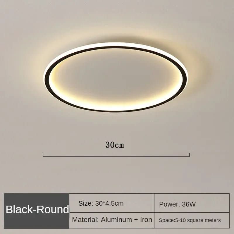 Moderne LED-taklampe i Skandinavisk Stil 8