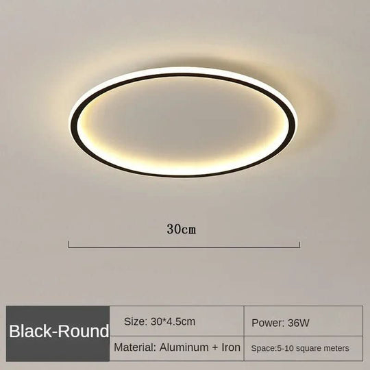 Moderne LED-taklampe i Skandinavisk Stil 8