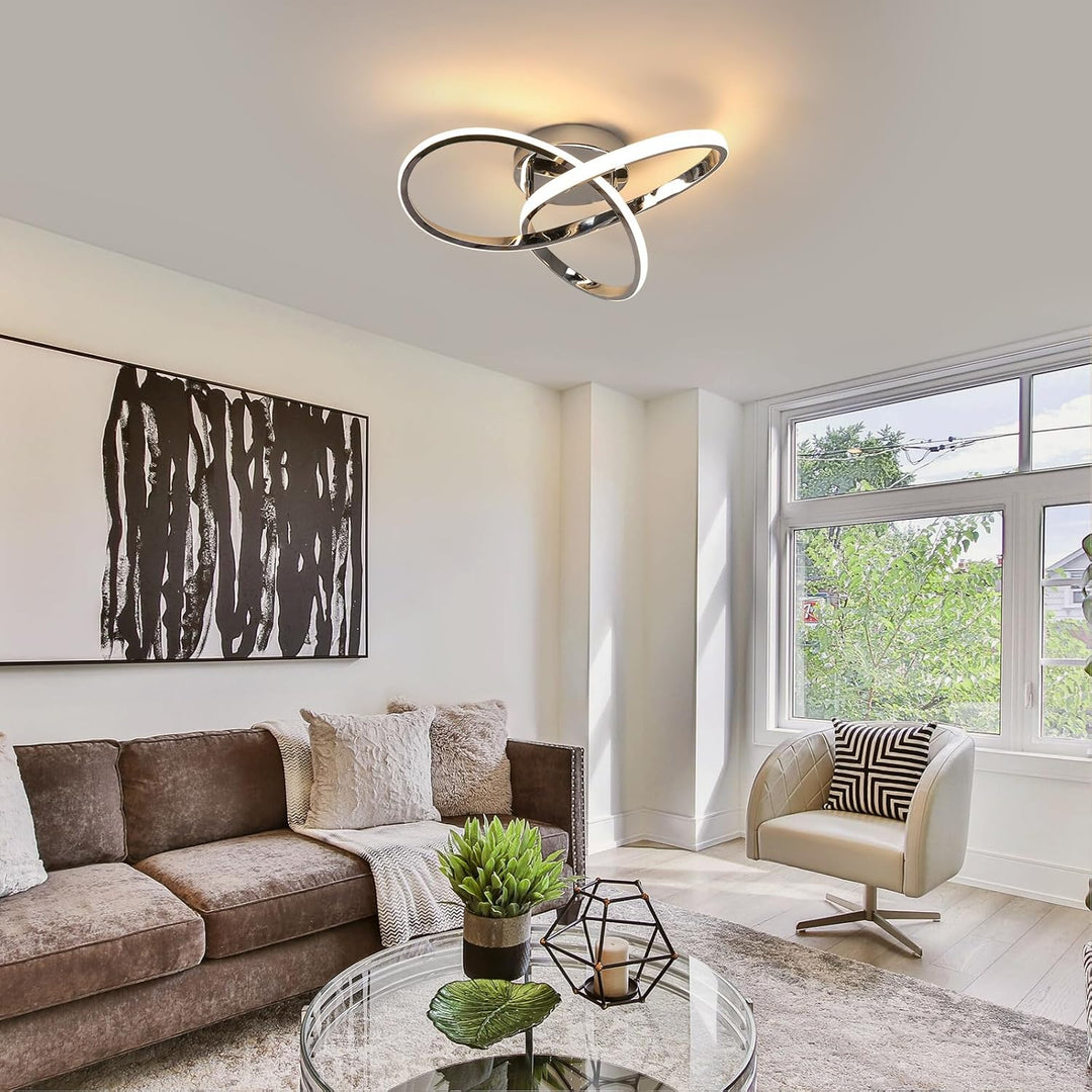 Moderne LED-taklampe med Blomsterdesign 4