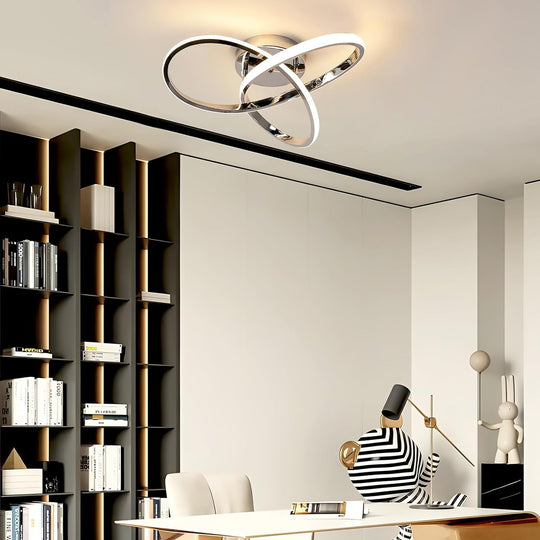 Moderne LED-taklampe med Blomsterdesign 6