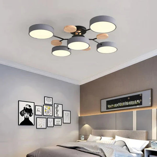 Moderne LED-taklampe med Justerbare Armer 5