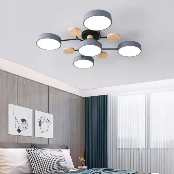 Moderne LED-taklampe med Justerbare Armer 8