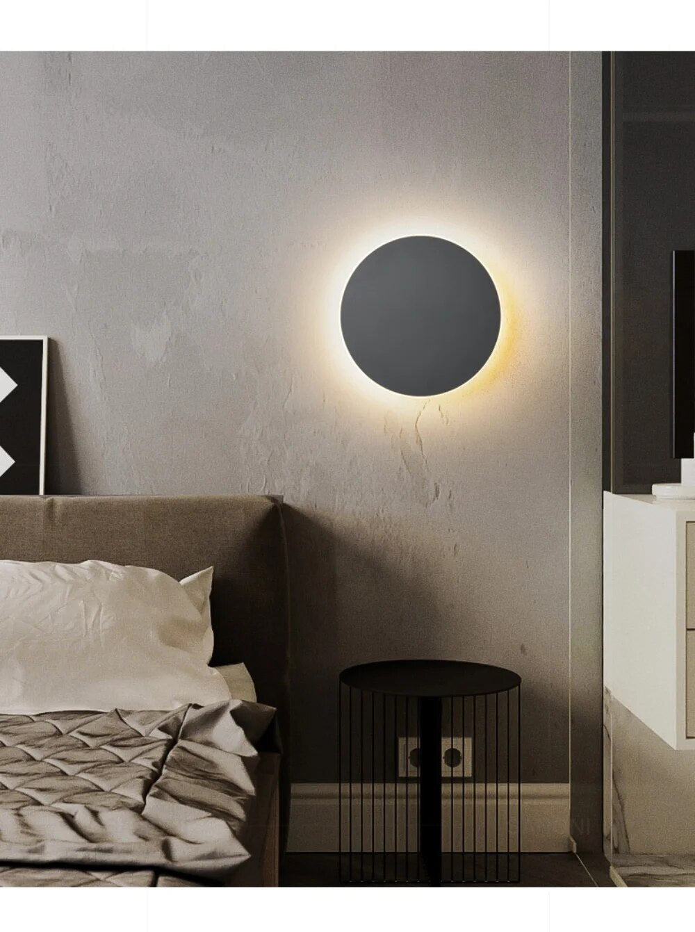 Moderne LED-vegglampe Minimalistisk Design 9