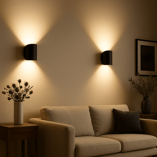 Moderne LED-vegglampe for stue og soverom 1