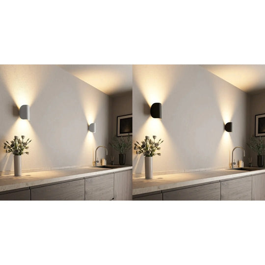 Moderne LED-vegglampe for stue og soverom 4