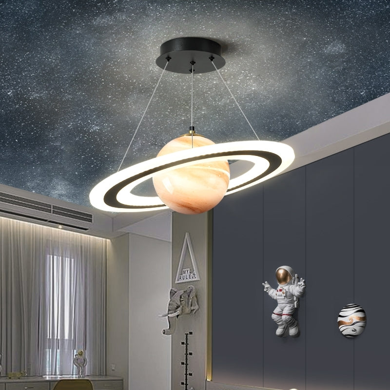 Moderne LED Hengelampe Planet Design 3