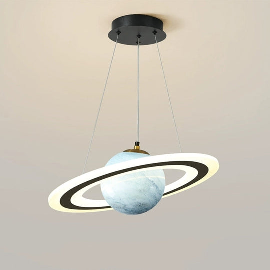 Moderne LED Hengelampe Planet Design 6