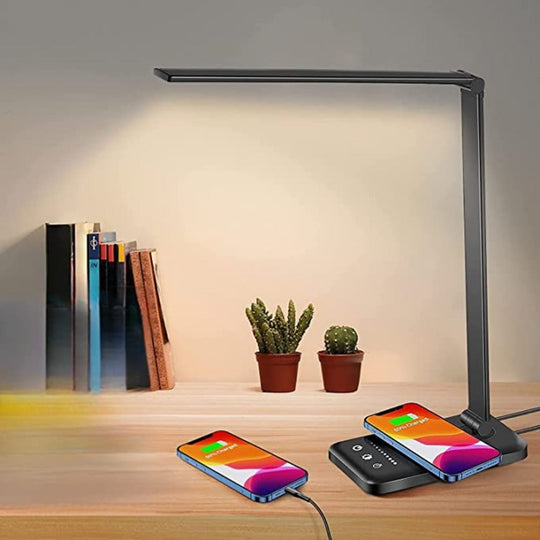 Moderne LED Skrivebordslampe med Justerbare Lysinnstillinger 4