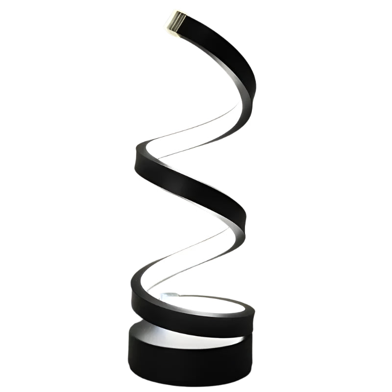 Moderne LED Tafellampe Spiral Dimbart Design 1