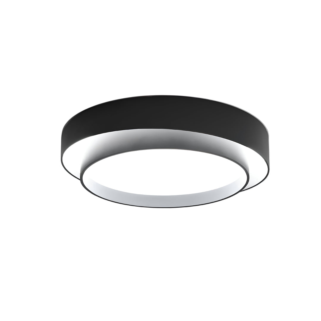 Moderne LED Taklampe med Dobbeltlags Design 0