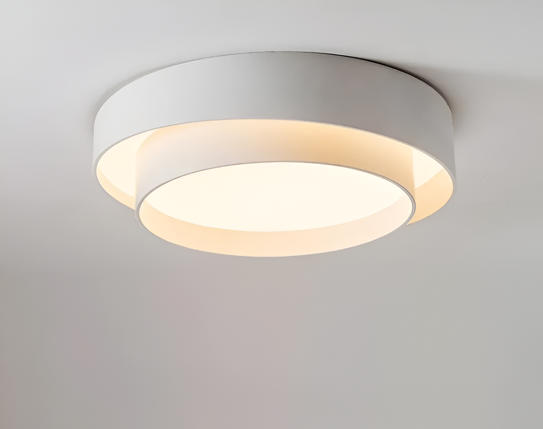 Moderne LED Taklampe med Dobbeltlags Design 10