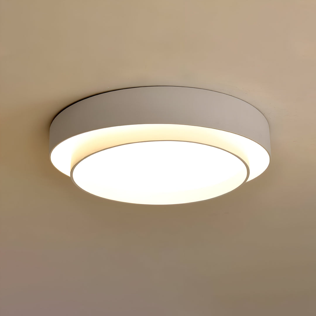 Moderne LED Taklampe med Dobbeltlags Design 4