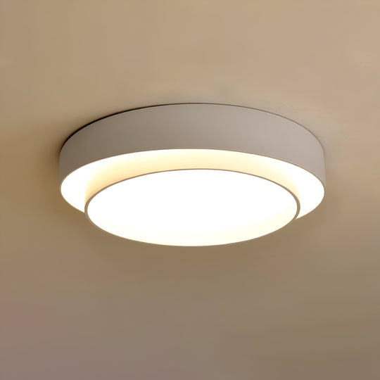 Moderne LED Taklampe med Dobbeltlags Design 4