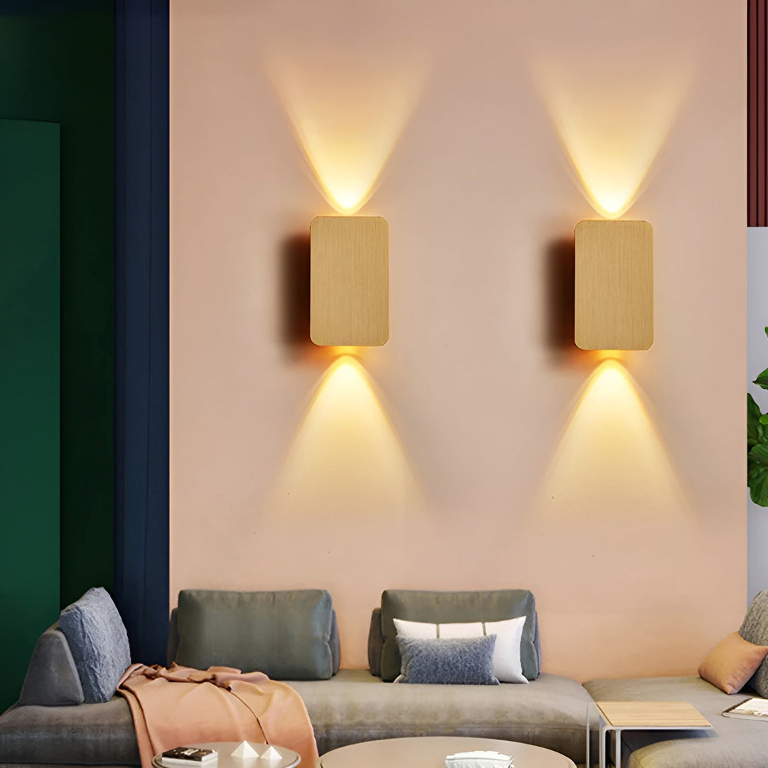 Moderne LED Vegglampe Minimalistisk Design 10