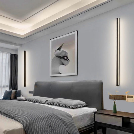 Moderne LED Vegglampe Minimalistisk Design 2