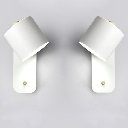 Moderne LED Vegglampe med Bryter 3