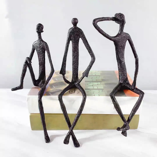 Moderne Metallfigursett for Innredning 5