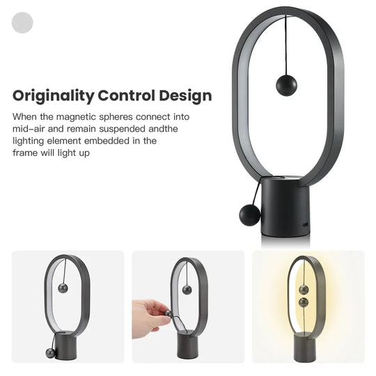 Moderne Mini Nattlampe med Magnetisk Kontroll 8