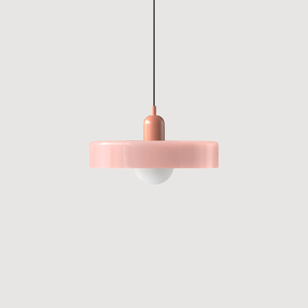 Moderne Pendellampe Geometrisk Design i Fargerik Glass 17