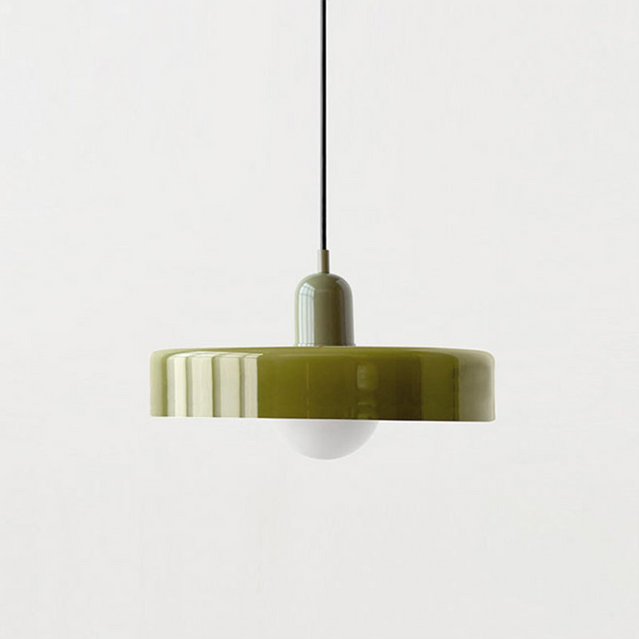Moderne Pendellampe Geometrisk Design i Fargerik Glass 3