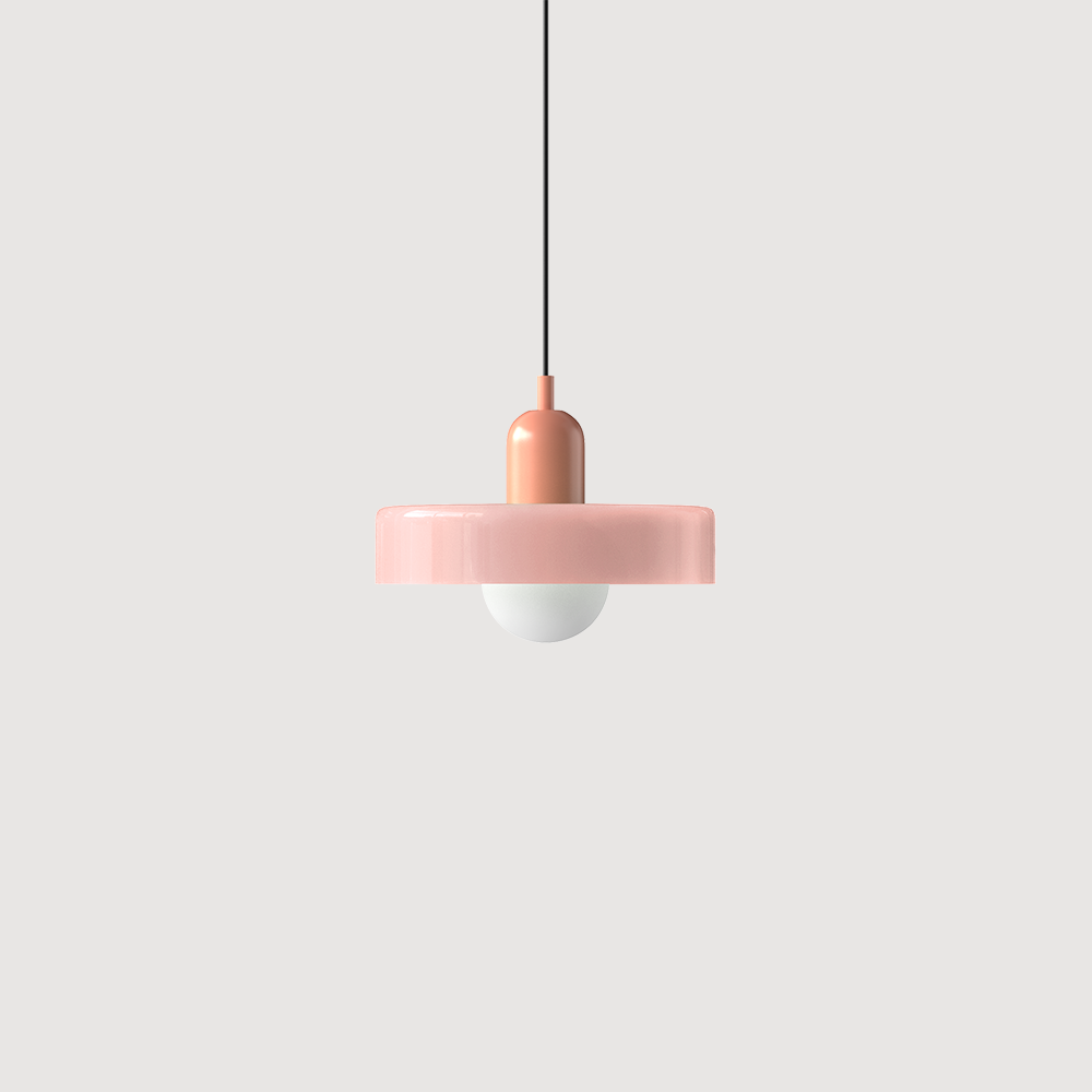 Moderne Pendellampe Geometrisk Design i Fargerik Glass 34