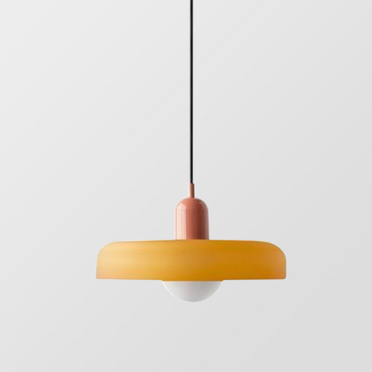 Moderne Pendellampe Geometrisk Design i Fargerik Glass 6