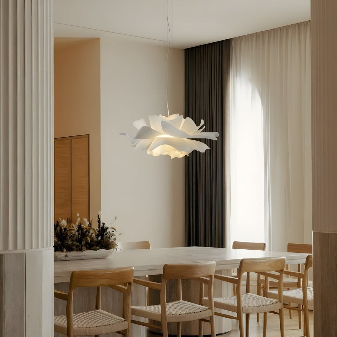 Moderne Pendellampe Lotus Design for Stue og Spisestue 1