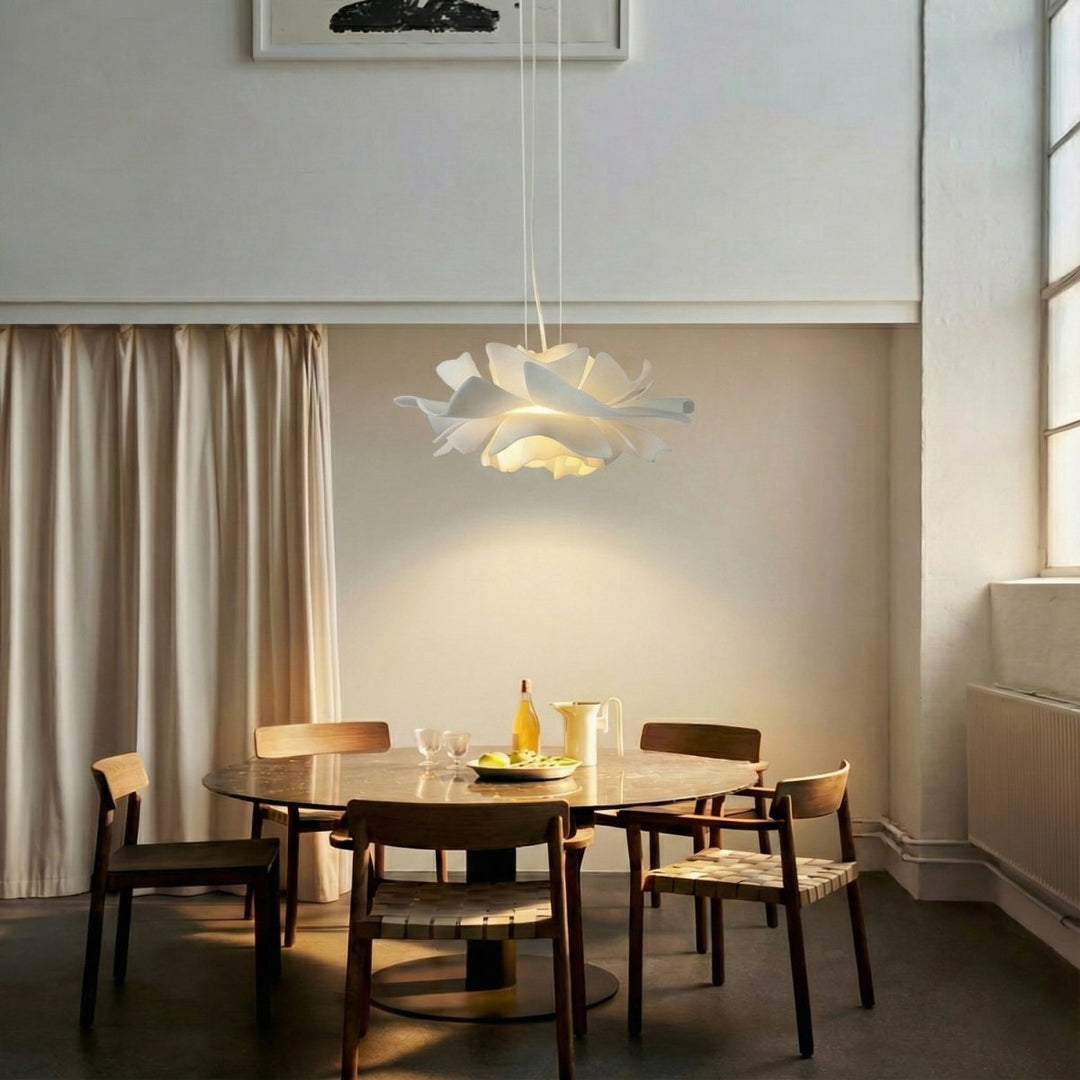 Moderne Pendellampe Lotus Design for Stue og Spisestue 3